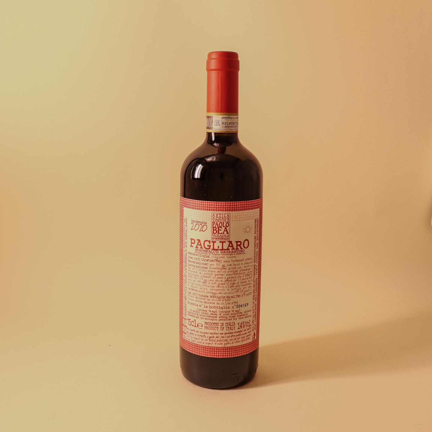2020 Paolo Bea, Montefalco, Sagrantino Secco Pagliaro