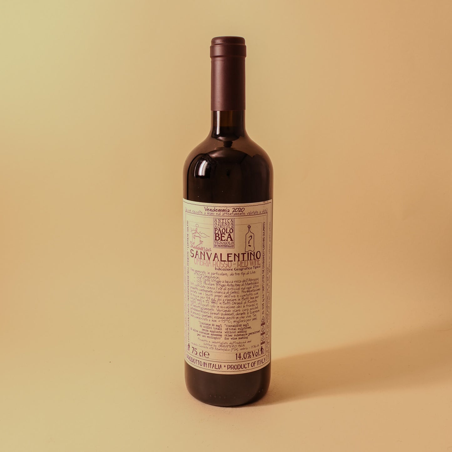 2020 Paolo Bea, Rosso San Valentino, IGT