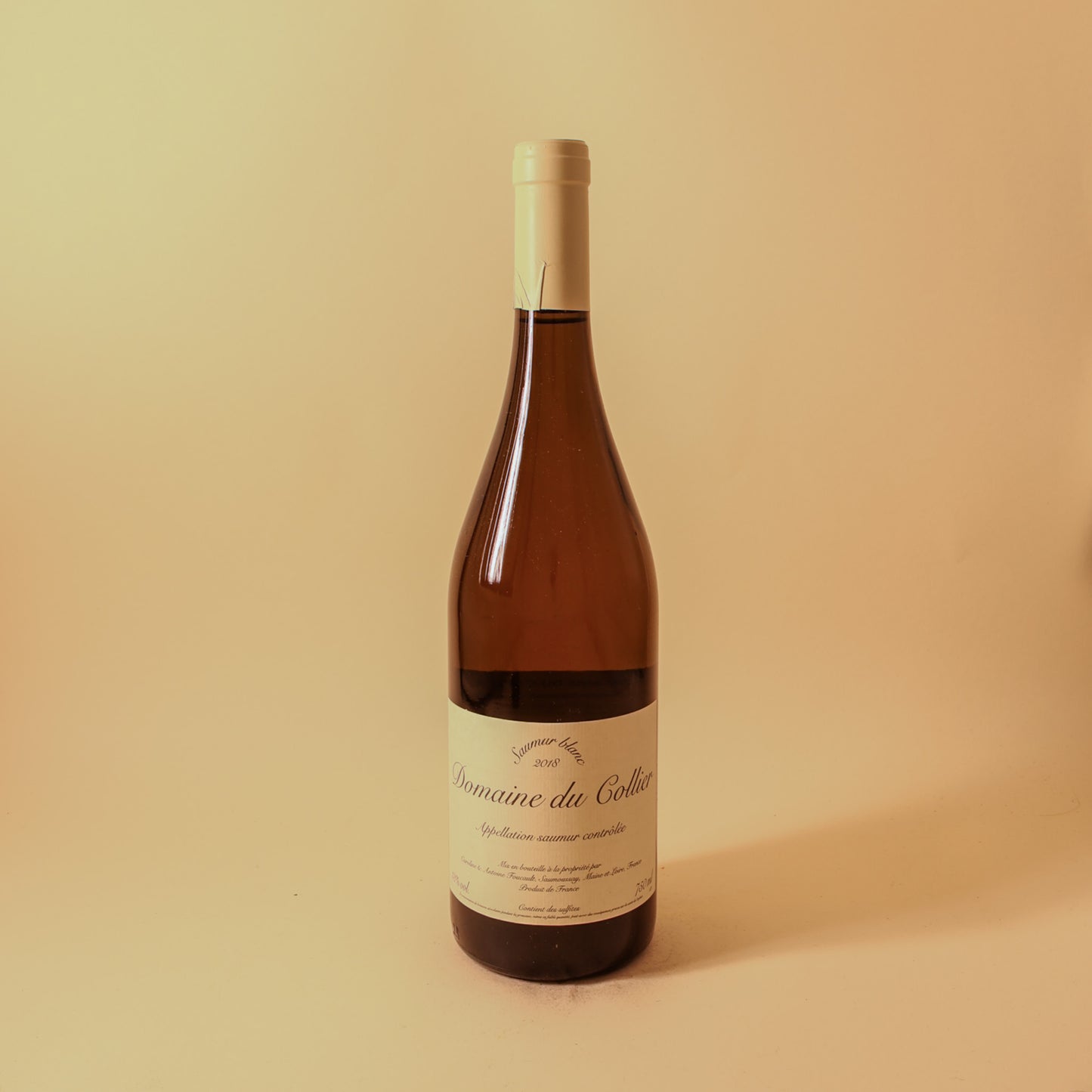 2018 Domaine du Collier, Saumur Blanc