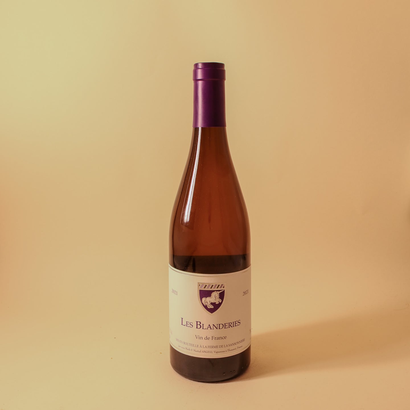 2021 Ferme de la Sansonniere (Mark Angeli), Blanderies Blanc VdF