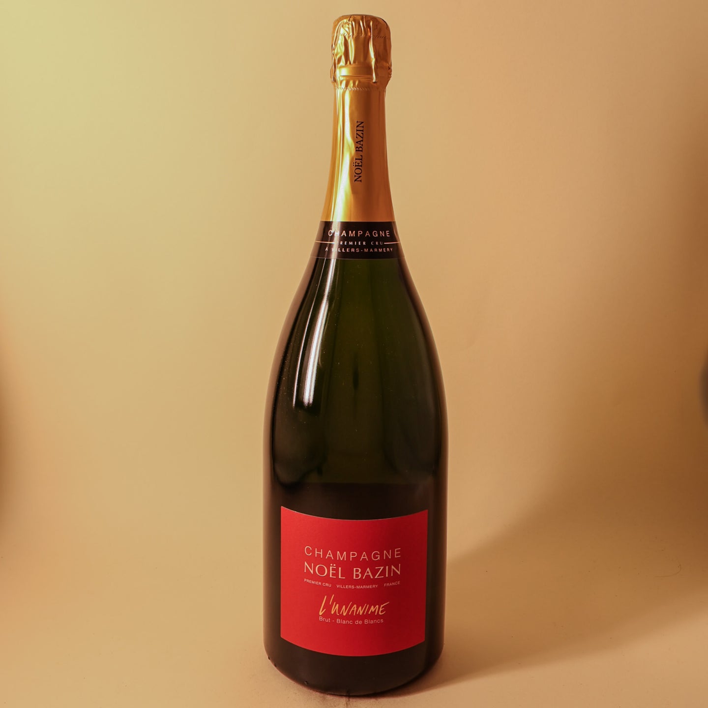Noel Bazin, Champagne, Blanc de Blancs, L'Unanime Brut - Magnum