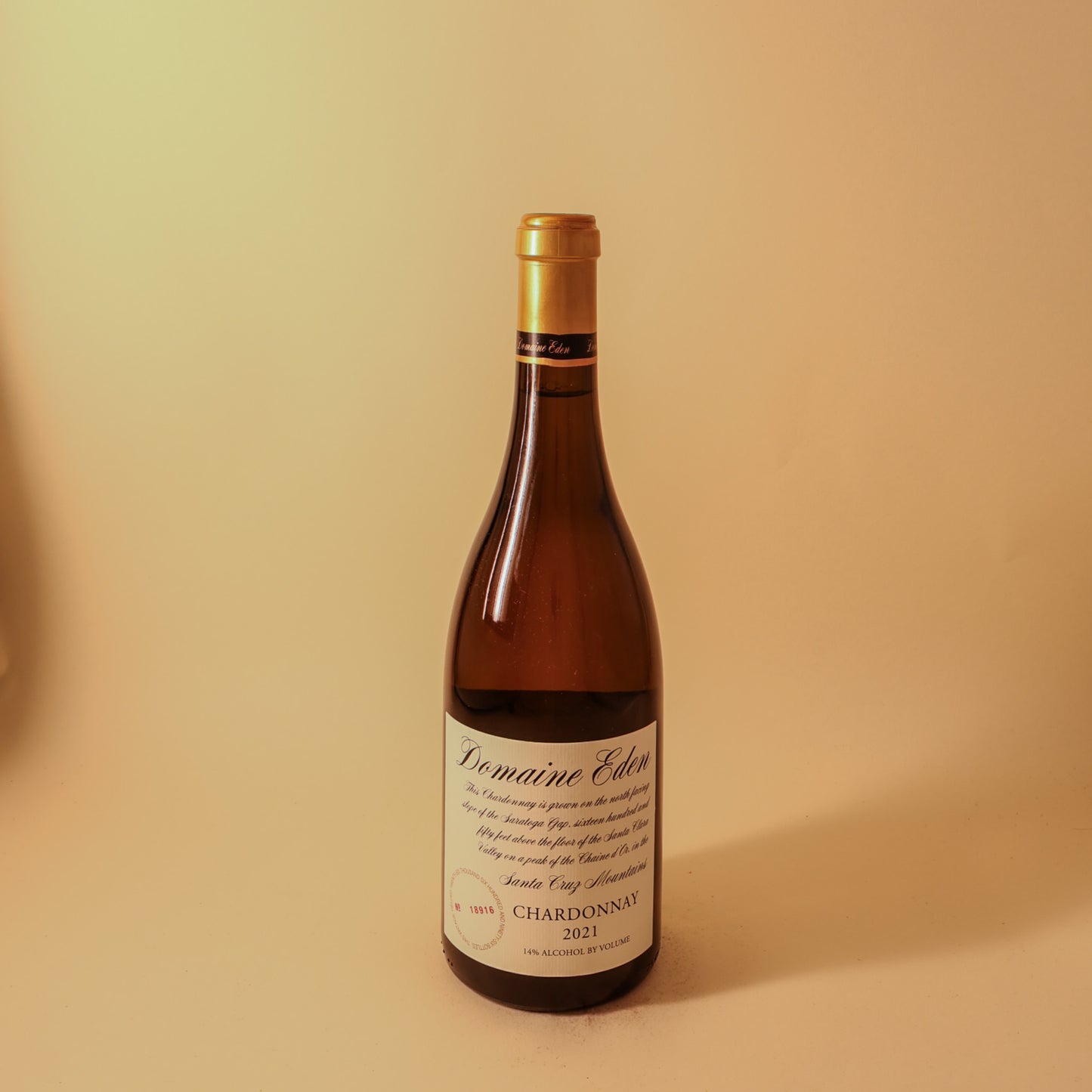 2021 Domaine Eden, Chardonnay, Santa Cruz Mountains