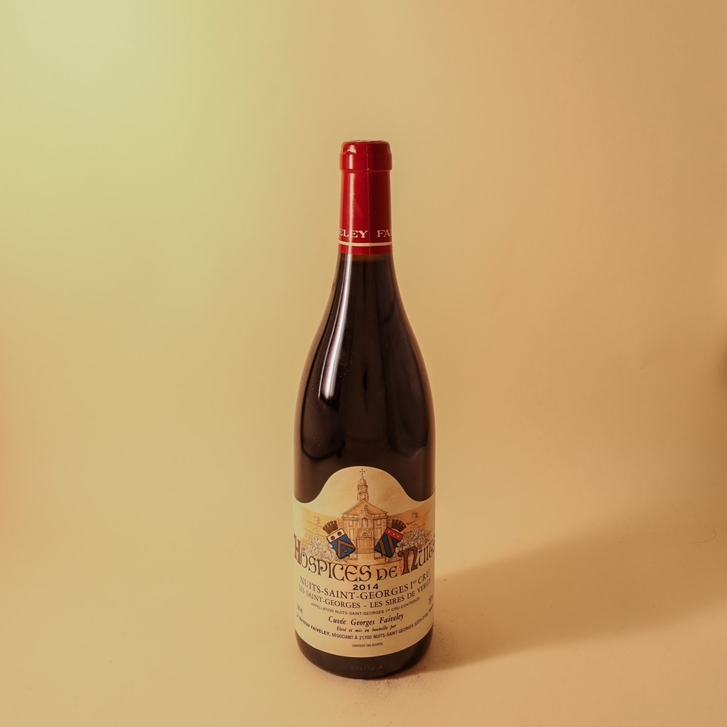 2014 Hospices de Nuits (Jh. Faiveley), Nuits-Saint-Georges 1er Cru, Les Saints-Georges Cuvee des Sires de Vergy