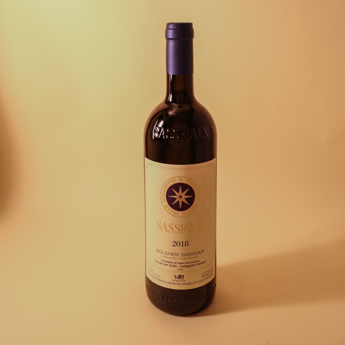 2018 Sassicaia, Tenuta San Guido, Bolgheri