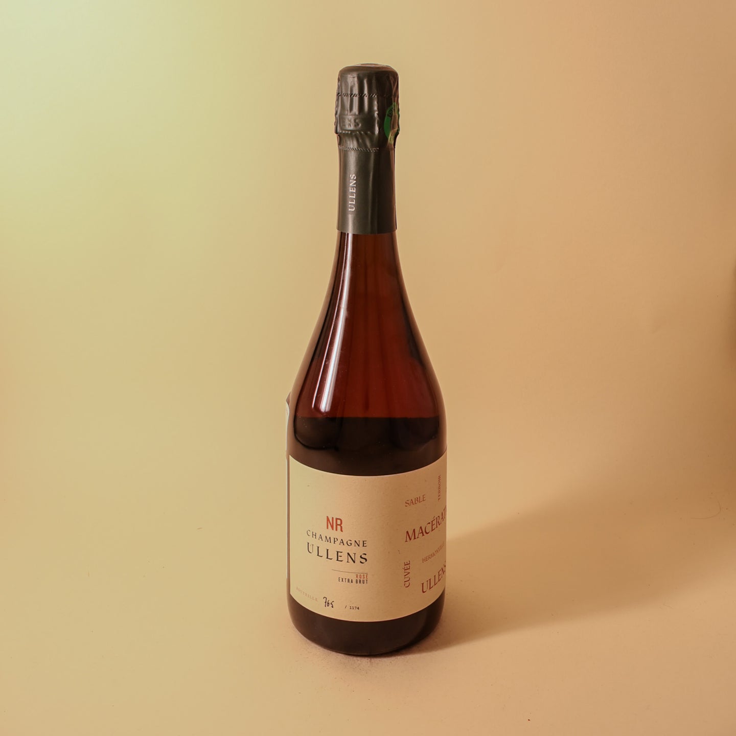 2022 Domaine de Marzilly (Ullens), Rose Champagne, Rose de Maceration, Cuvee N.R Extra Brut