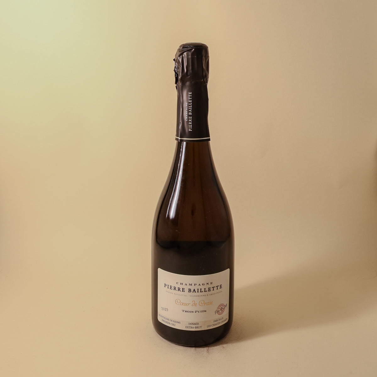 2019 Pierre Baillette, Champagne, 1er Cru, Coeur de Craie de Trois Puits
