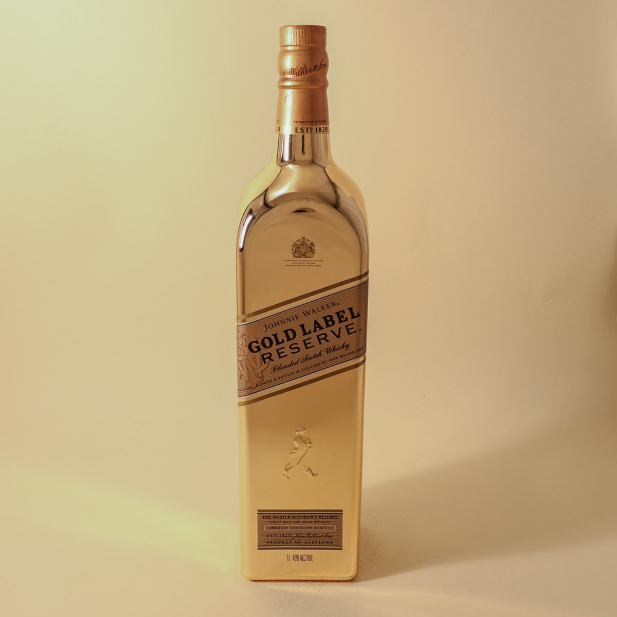 Johnnie Walker, Gold Label Reserve Bullion Bottle Blend, Scotch Whiskey - 1L