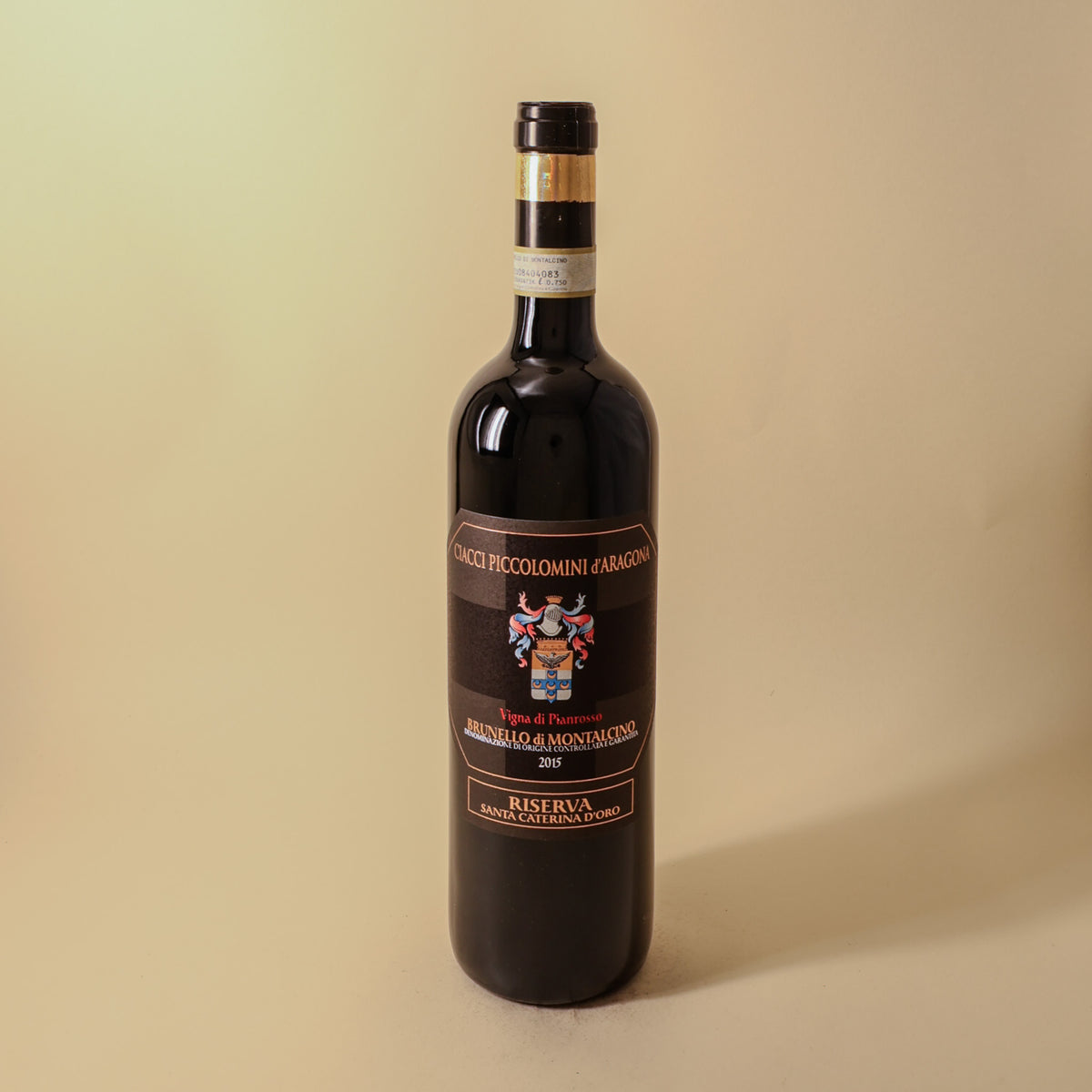 2015 Ciacci Piccolomini d'Aragona, Brunello di Montalcino, Vigna di Pianrosso Riserva Santa Caterina d'Oro