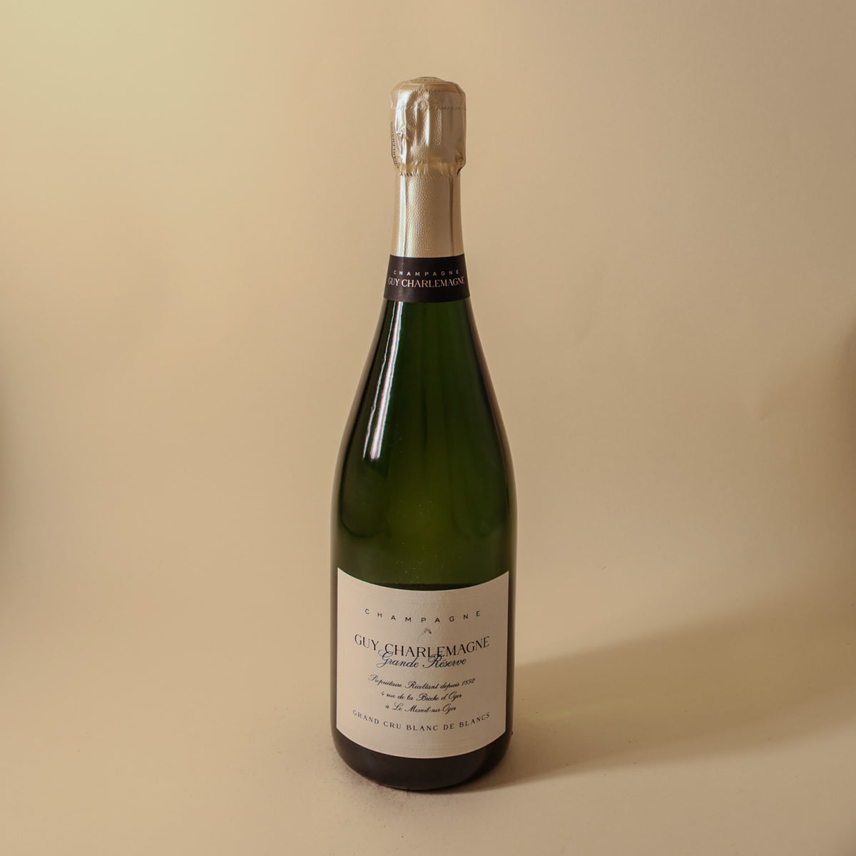 Guy Charlemagne, Champagne, Blanc de Blancs Grande Reserve Grand Cru Extra Brut (Base 2019)