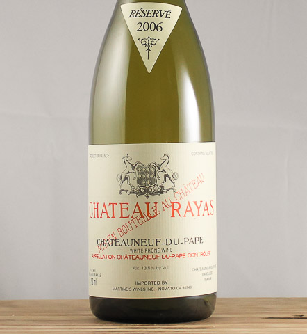 Chateau Rayas Chateauneuf Du Pape Blanc Reserve 06 Organic Manhattan Wine Company